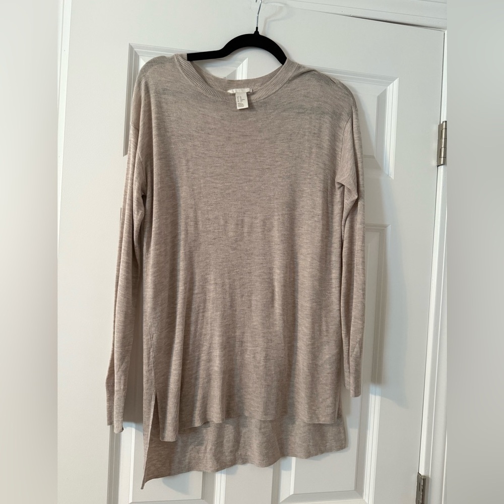 H&M | Cream Off White Long Sleeve Sweater | Size XS